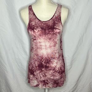 Purple Tie-Dye Tank